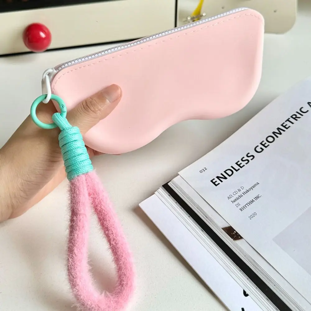 Fashion Waterproof Silicone Glasses Bag Portable Dustproof Cosmetic Bag Sunglasses Protective Cover Gifts