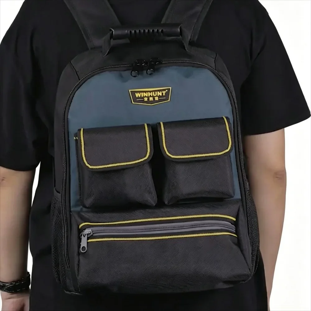 zaino-portautensili-rinforzato-in-tessuto-oxford-borsa-portatile-per-elettricisti-e-manutentori-grande-capacita-resistente-all'usura
