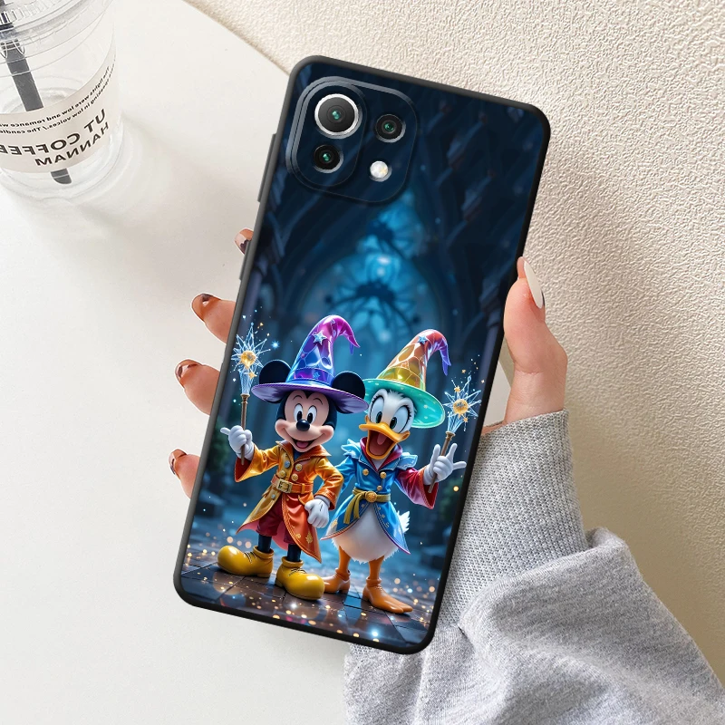 Soft Back Phone Cover Case for Xiaomi Mi 10T 10 11 13 Lite CC9Pro 11T 14 Pro 9 13 9T Mickey Mouse