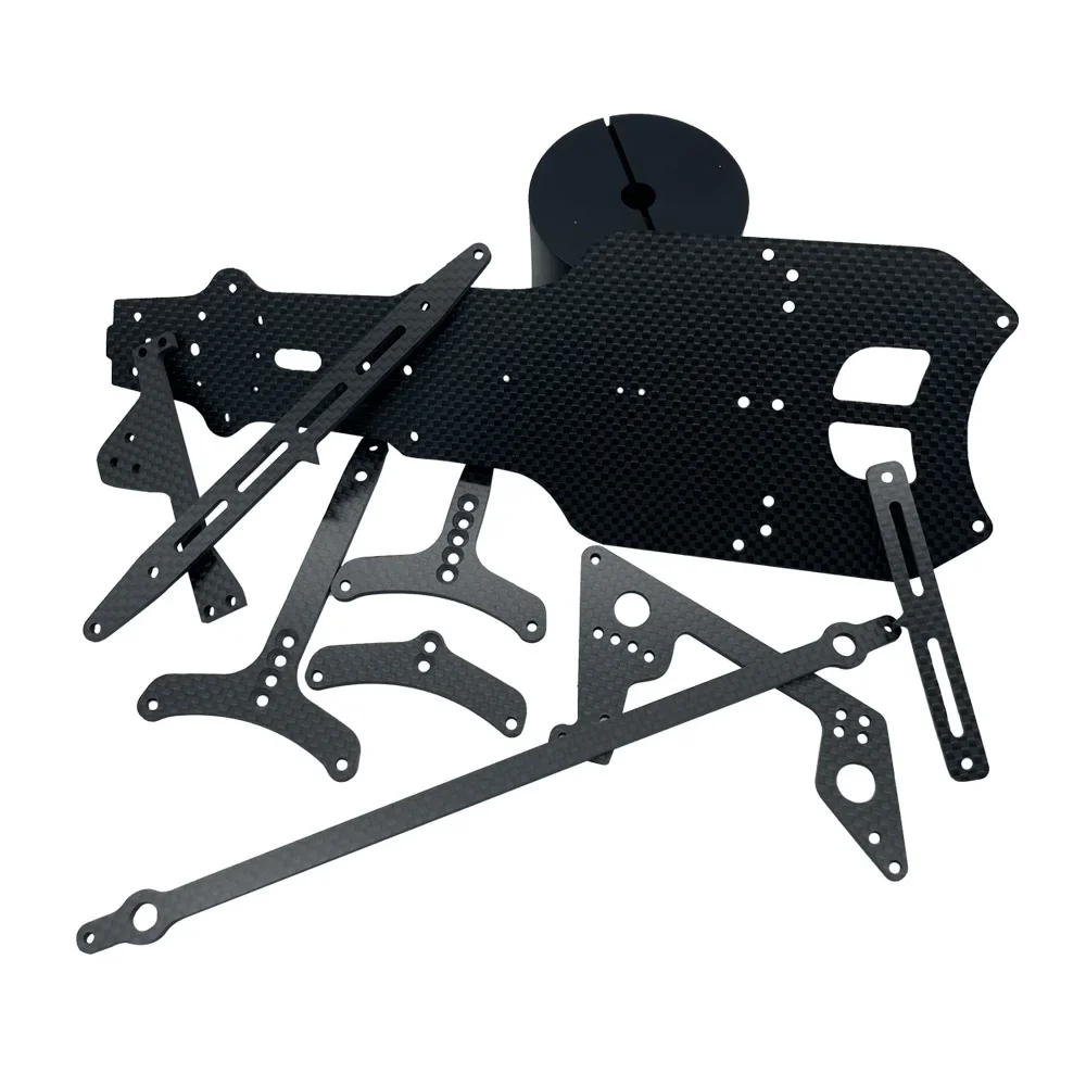 Customized CNC Machining Carbon Fiber Plate Service, DIY Carbon Fiber Sheet Custom Cutting & Processing