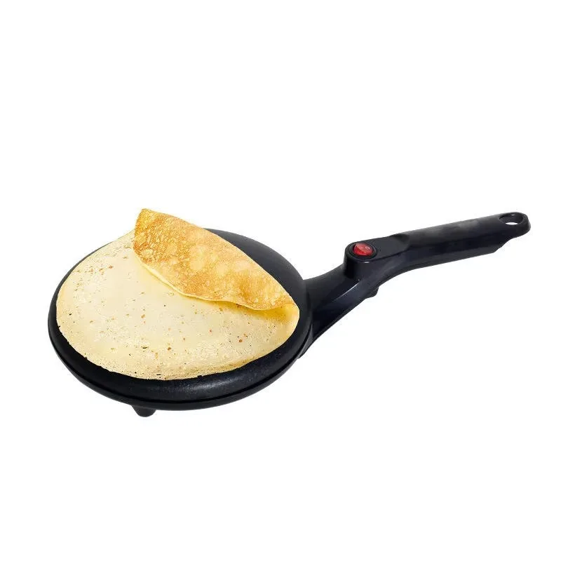 Poêle à frire antiadhésive électrique crêpière petit déjeuner machine à pizza crêpes plaque de cuisson gâteau