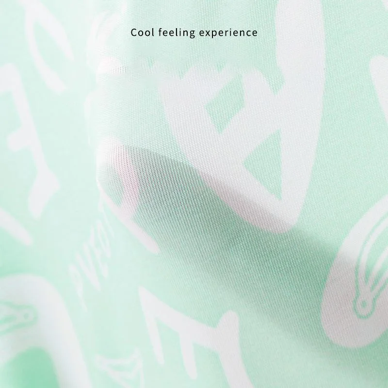 10PCS Men Underwear Ice silk Gentlemen Underwear Print Underwear Breathable Antibacterial Shorts Men Boyshort Plus Size L-4XL