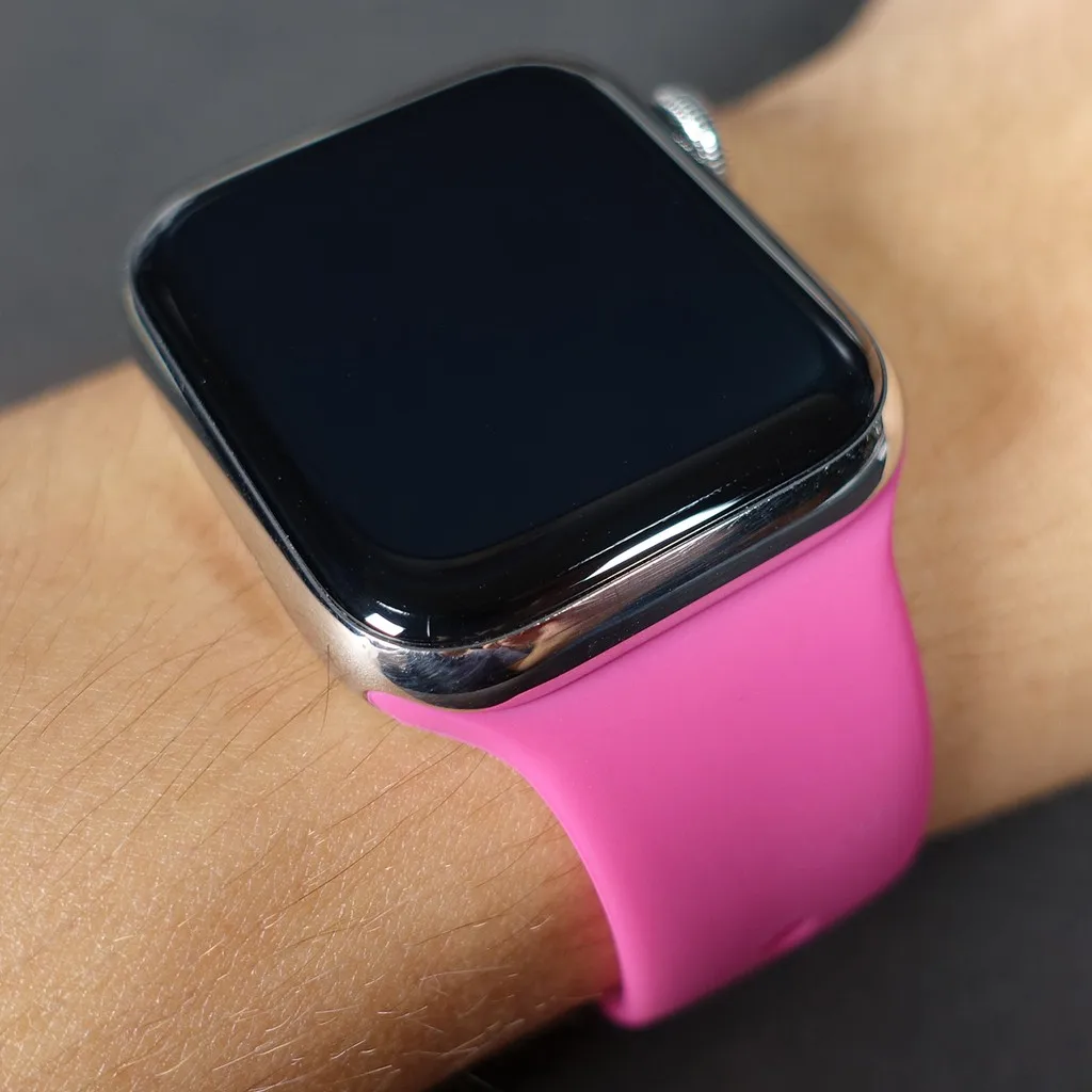 Silikonarmband für Apple Watch, 46 mm, 44 mm, 45 mm, 49 mm, 42 mm, 40 mm, 41 mm, Sportarmband, iWatch Series 12, 11, 10, SE, 9, 8, Ultra, 4, 3, 2. – Detail 7