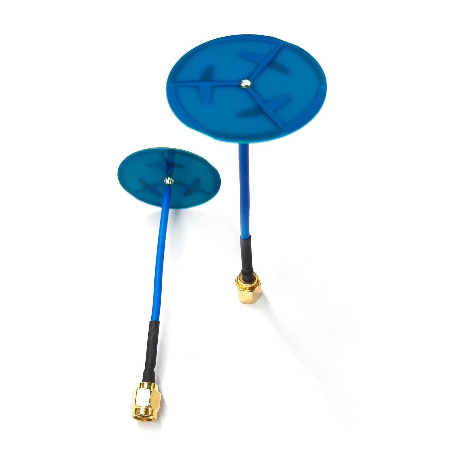 WIFI 2.4GHz 5.8GHz FPV Dual Band Antenna Bendable RG405 Coaxial Cable SMA Connector view 3