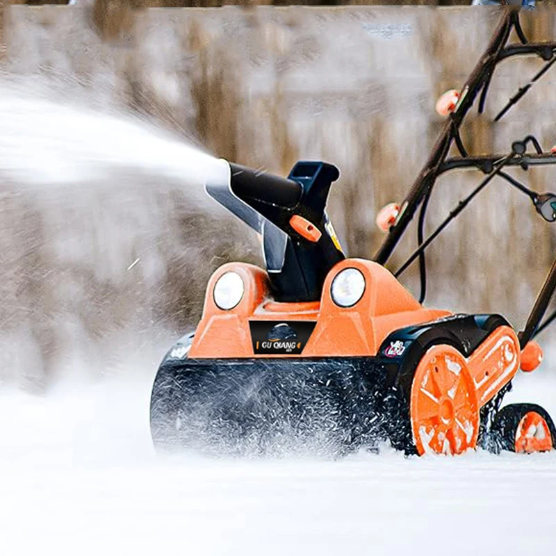 Electric Snow Plow 1800W/2400W  Shovel Thrower Blower With Auxiliary Handle Hand Push Snow Plow