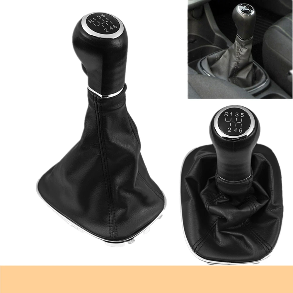 For Opel/Vauxhall Corsa D 2006 2007 2008 2009 2010 2011 2012 2013 2014 Car Styling Gear Shift Knob Lever Stick Gaitor Boot Cover