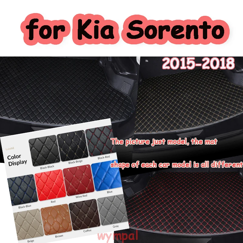 

Для Kia Sorento 7 мест 2015 2016 2017 2018 автомобильные коврики авто подушечки для ног автомобильный ковер чехол аксессуары для интерьера