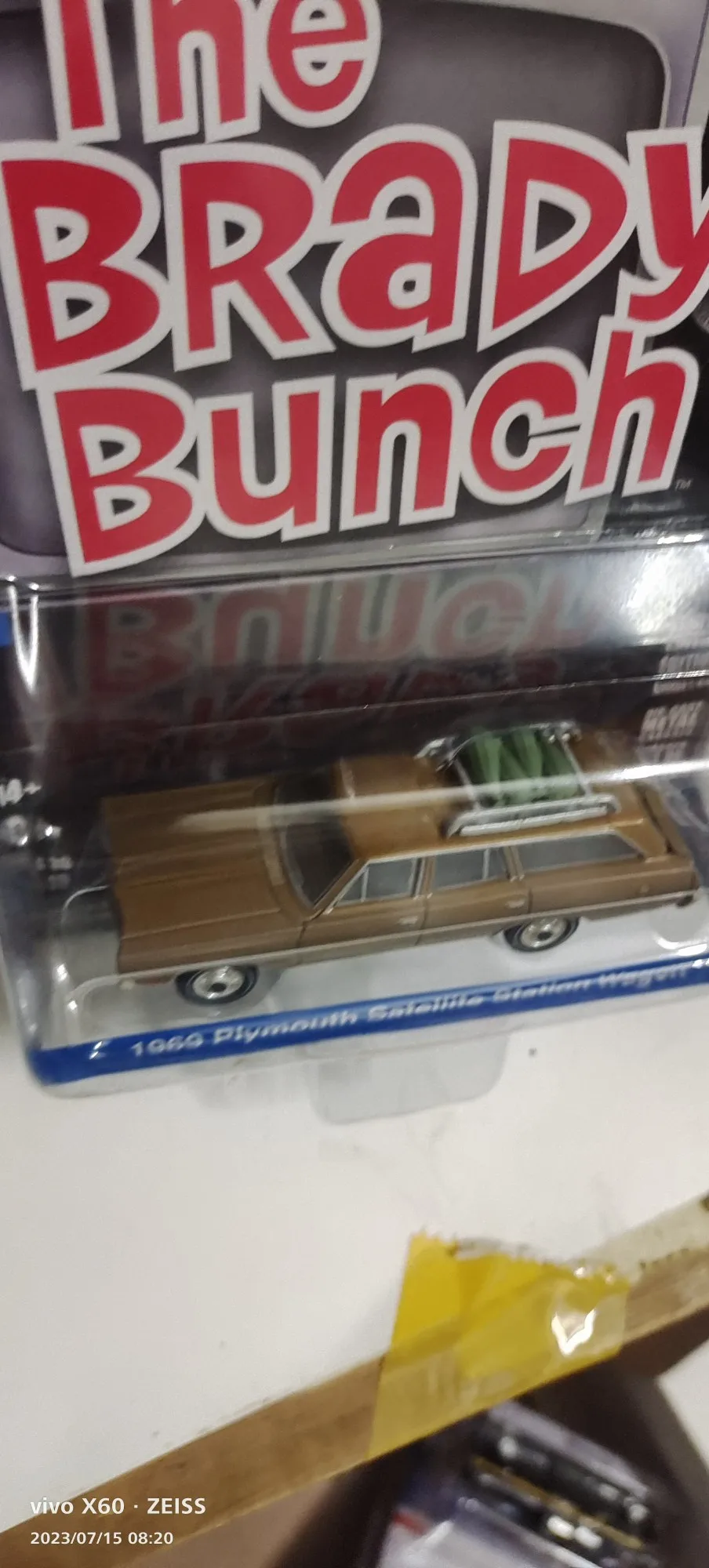 GREENLIGHT 1/64 1969 Plymouth satellite station wagon Collection of die-cast total trolley model ornaments