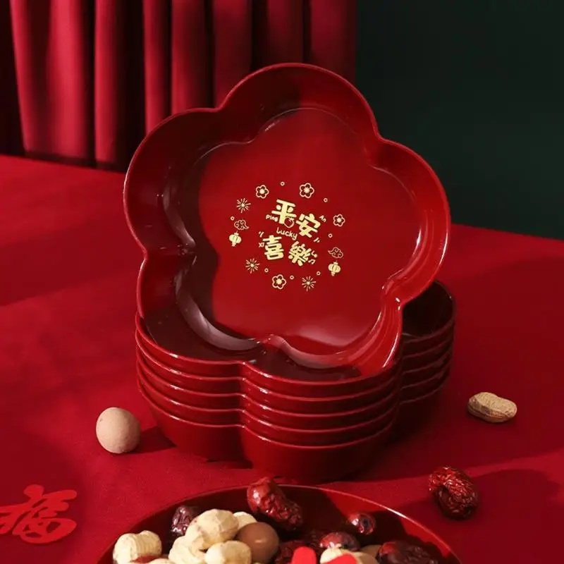 

Новое украшение для дома, поднос для фруктов, движущийся дом, церемония стран, радость, новая резиденция, украшения в цвете, пластиковый материал