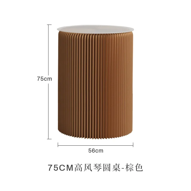 أريكة جانبية لغرفة المعيشة مستديرة، زاوية مصممة قليلة بجانب السرير الفاخر الخفيف، طاولة صغيرة مبتكرة وبسيطة وطاولة قهوة صغيرة