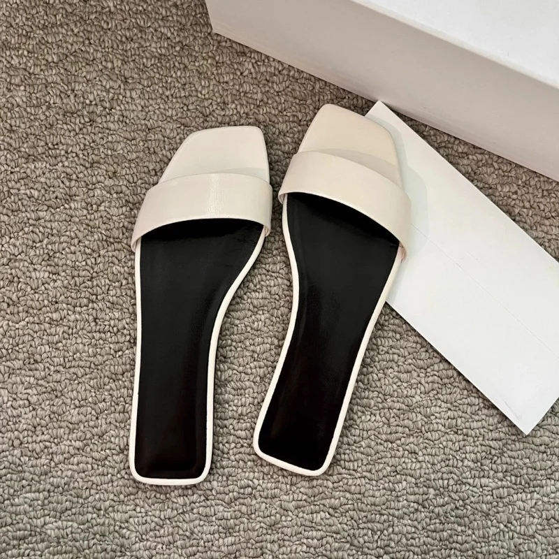 الصيف. شباشب كاجوال مريحة برأس مستدير جديد للنساء شباشب خارجية أنيقة ومثيرة #1