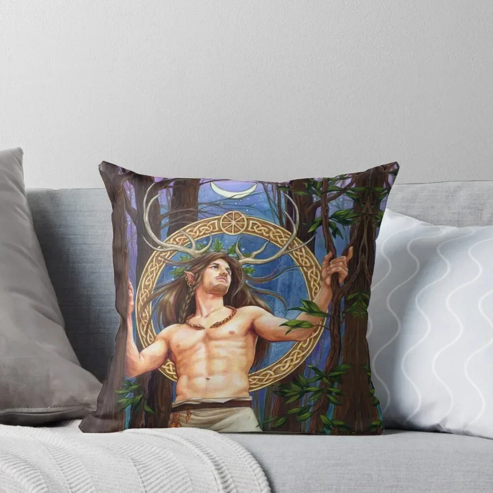 Cernunnos Throw Pillow Sofas Covers Sofa Decorative Covers pillow