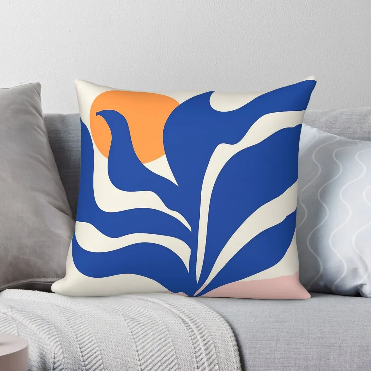 Henri Matisse Remake Square Pillowcase Polyester Linen Velvet Pattern Zip Decor Car Cushion Cover