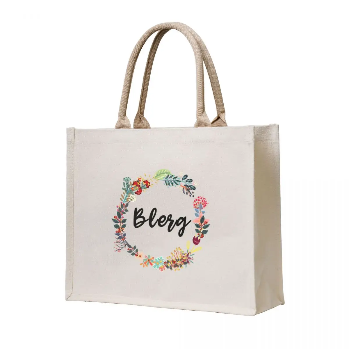 

blerg Tote Bag Fabric bag Women bags Canvas large size bags