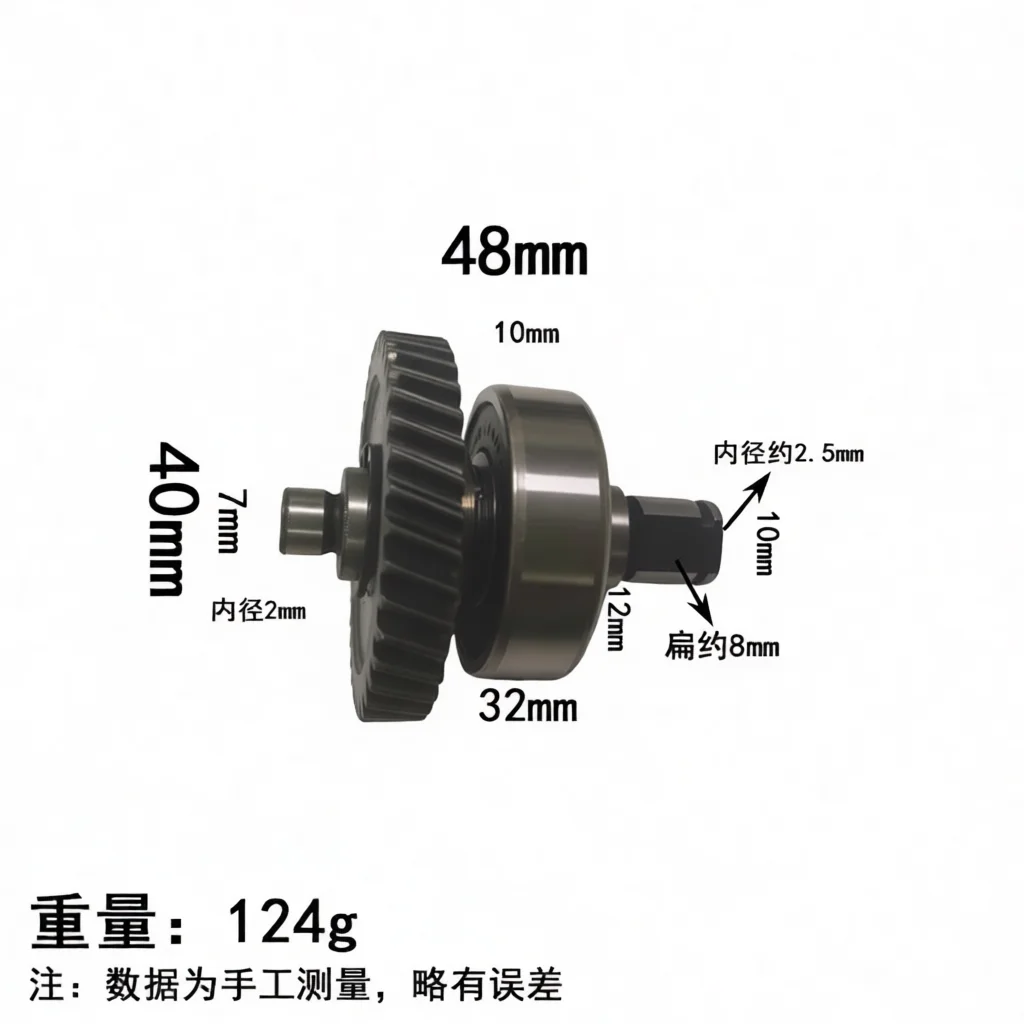 38 Tooth Gear Replacement Assembly For Delixi 12 Inch Hand Held Electric Chainsaw Garden Power Tool Motor Drive System Cog