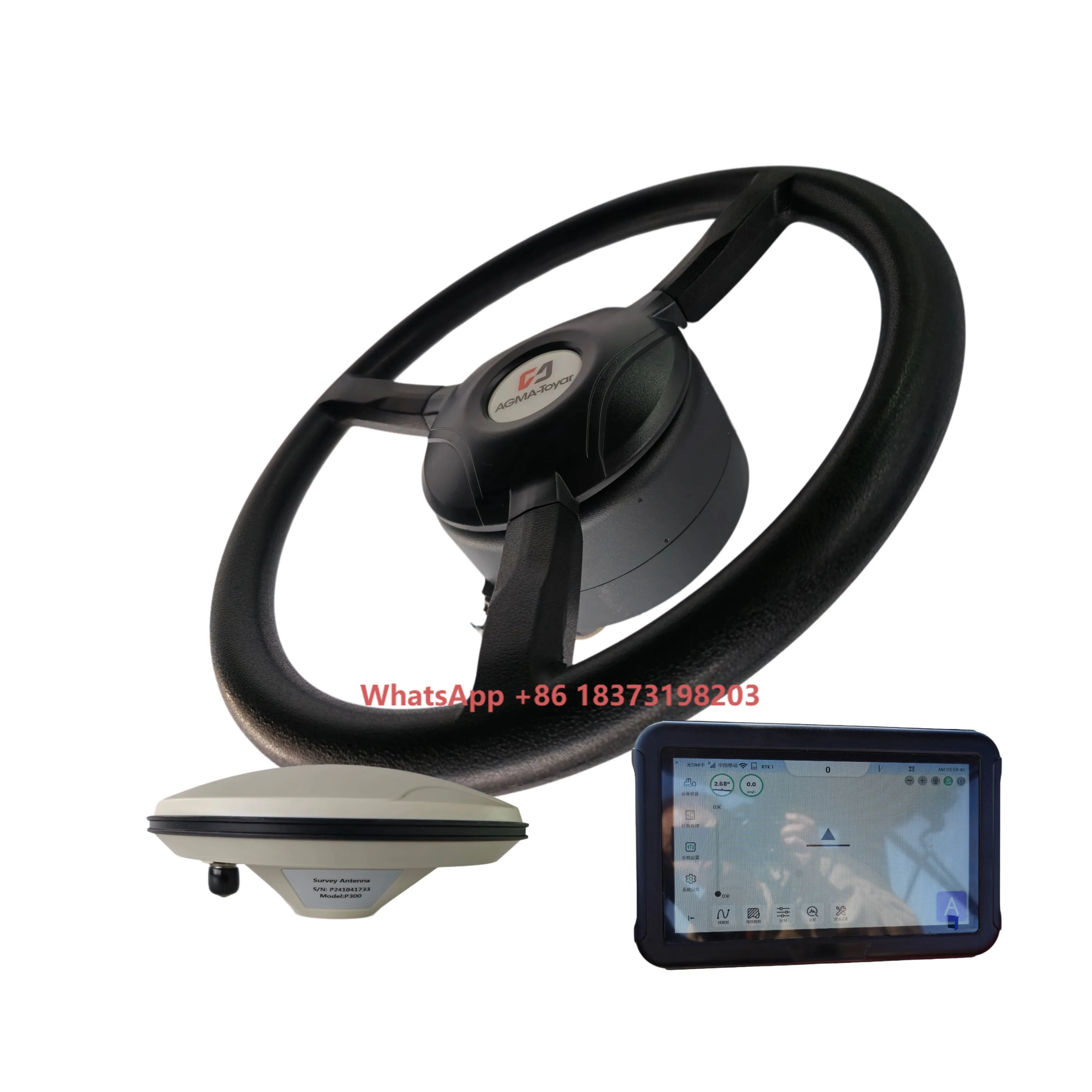 Latest Auto-Pilot System for Agricultural Tractors  With Internal Navigation