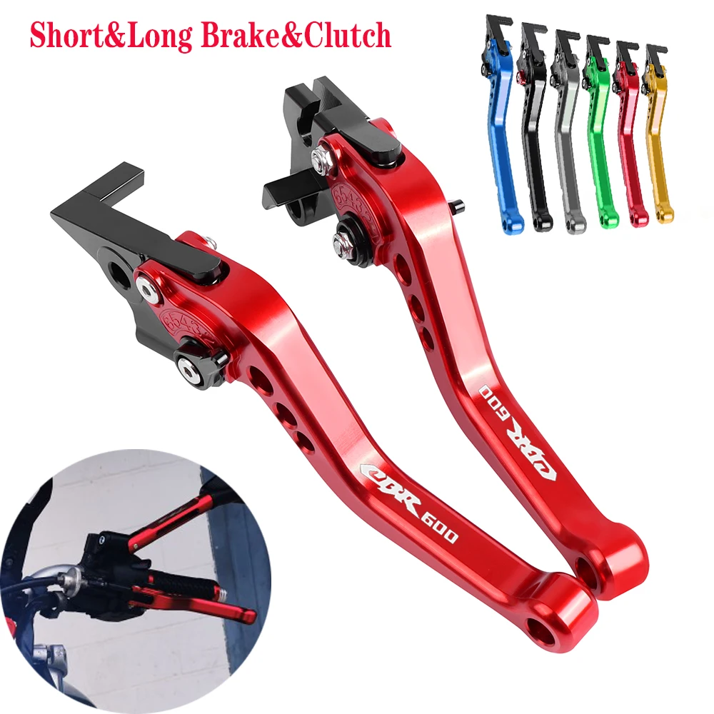 

Short&Long Brake Clutch Levers For Honda CBR 600 CBR600 F2,F3,F4,F4i 1991-2007 CNC Handles Lever Motorcycle Accessories