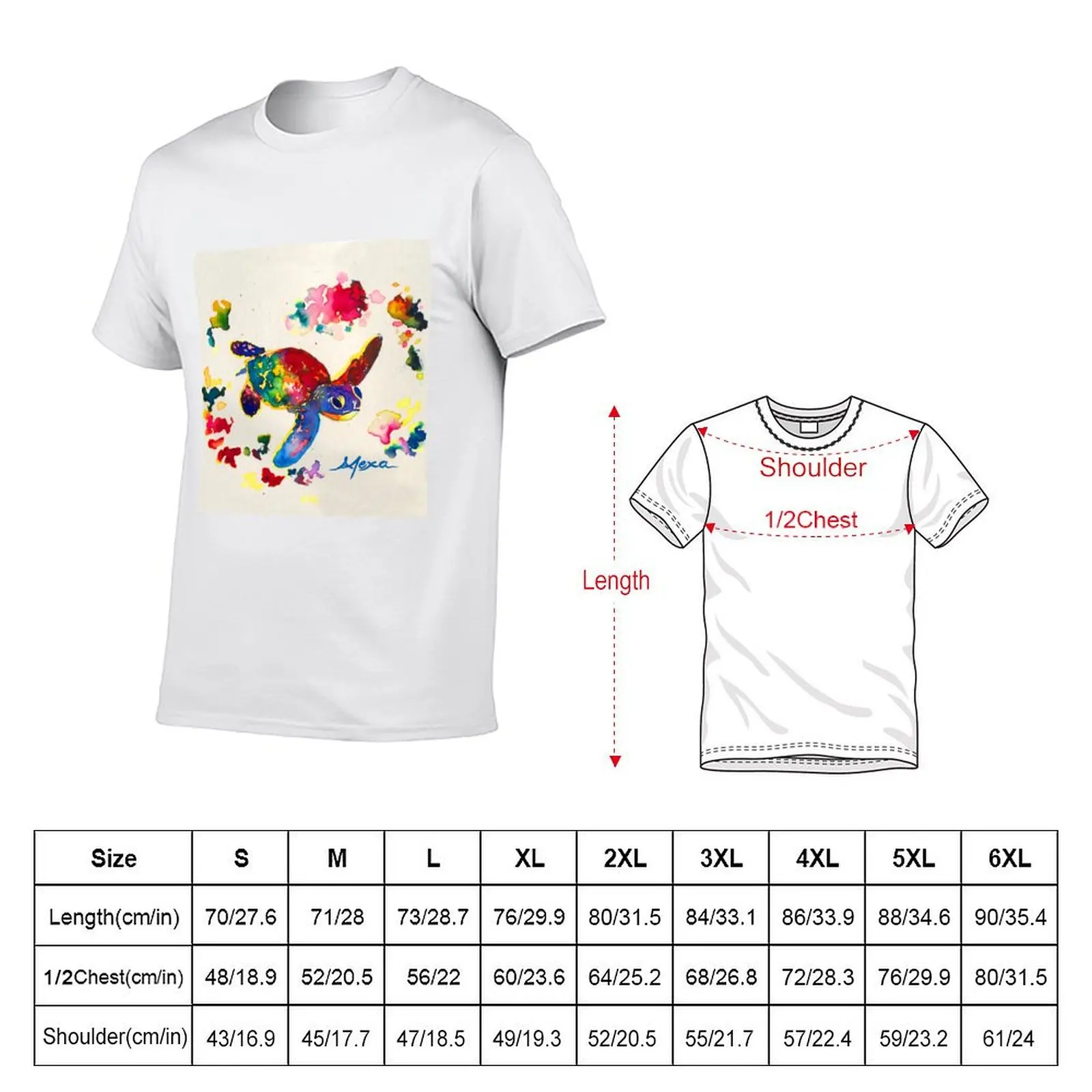 Inky Wings Hatchling T-Shirt Fashion Graphic Tee for Men