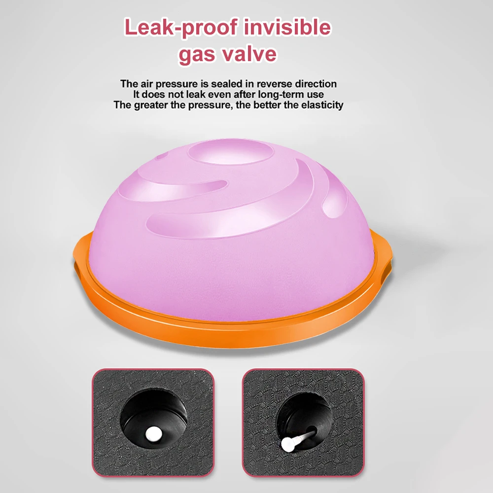 

Custom Logo Chinese Mini Pilates Training 64cm Double Color Design Exercise Balance Ball