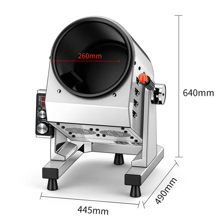 Cooking Robot Hot Cakes In South Asia Automatic Cooking Kitchen Machines Replace The Chef'S Hand Stir Fry