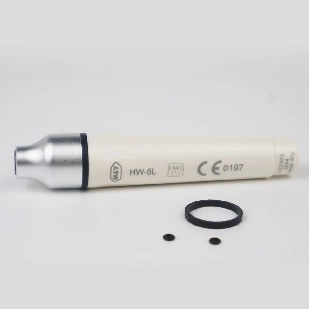 Dental Ultrasonic Piezo Scaler Handpiece with LED Light HW-5L Metal Head Fit For E*S woodpecker Dentist Tools
