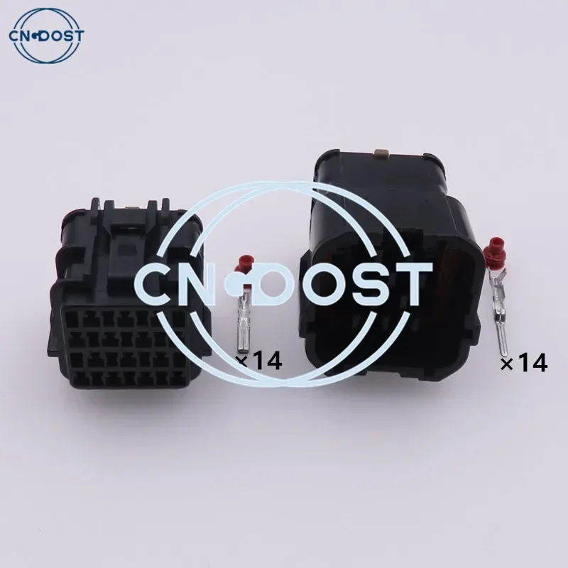 

1 Set 14 Hole MG640352 MG610350 AC Assembly Waterproof Electrical Terminal Automobile Plug Sealed Cable Connector