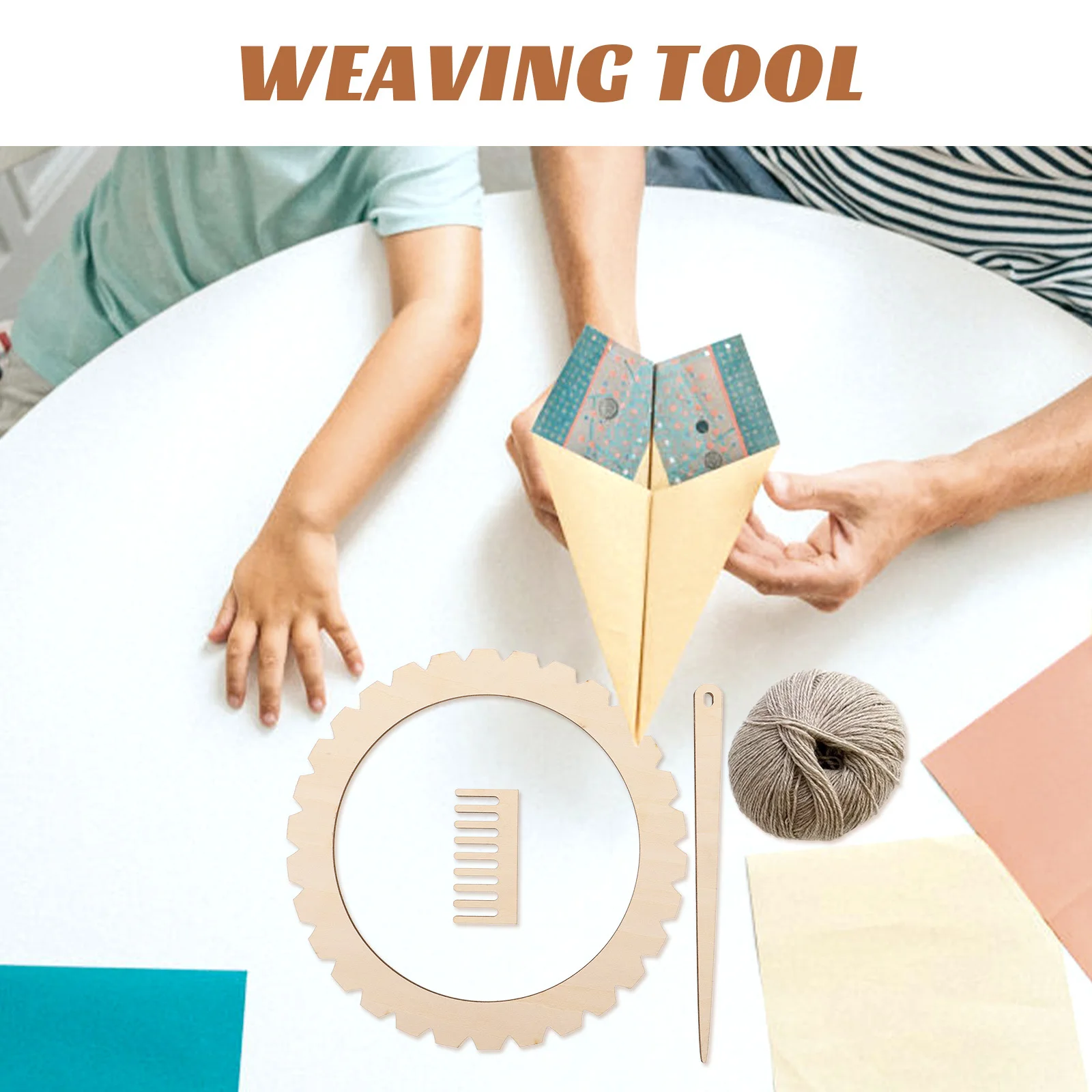 1 مجموعة 1 مجموعة مجلس صياغة أداة ل نسيج النسيج مشط زهرة تلوح في الأفق الغزل الحرف نول جريئة الحرفية النسيج عدة #3