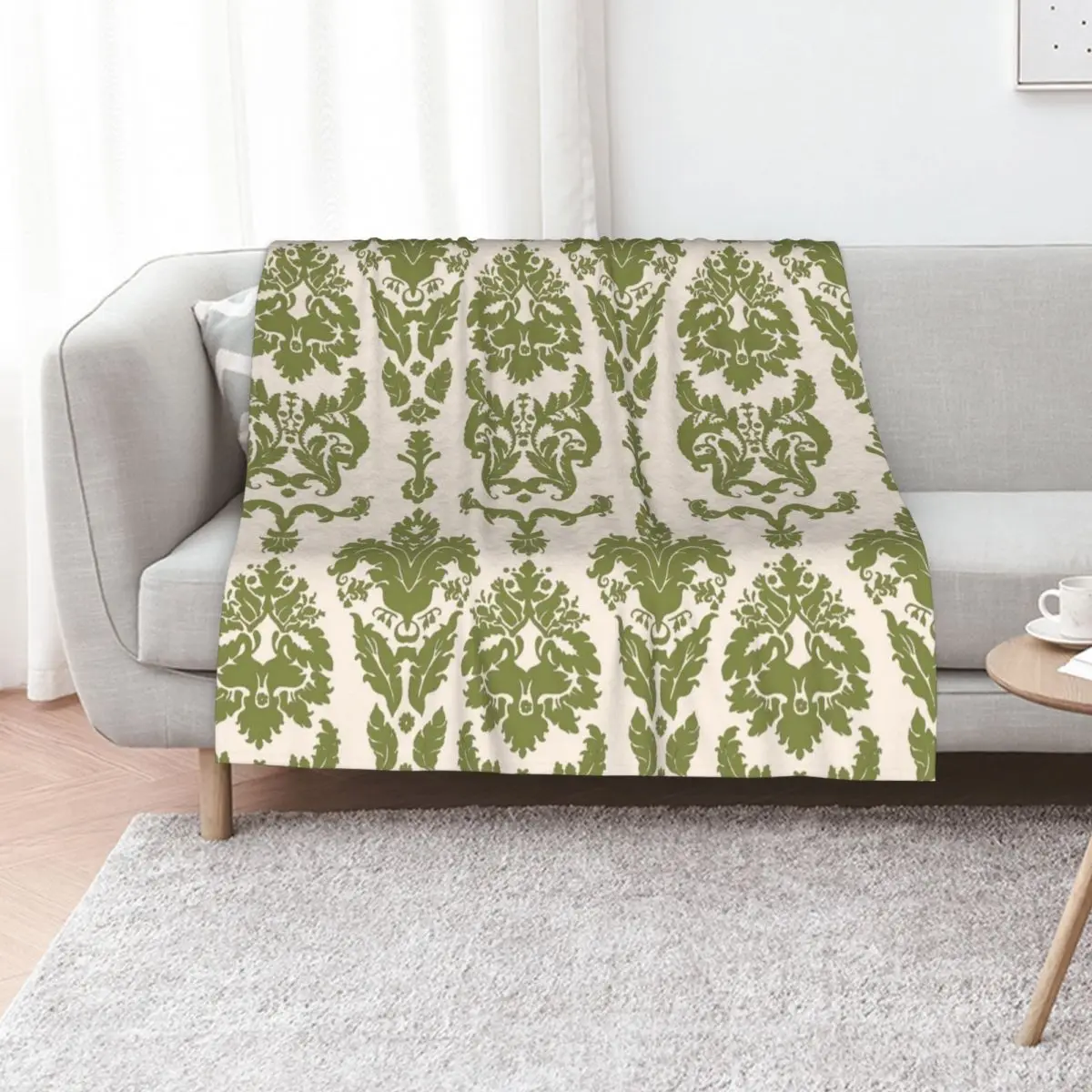 The Sound of Music Von Trapp Curtain Pattern Throw Blanket Sofa Designers Heavy Nap Soft Beds Bed linens Blankets