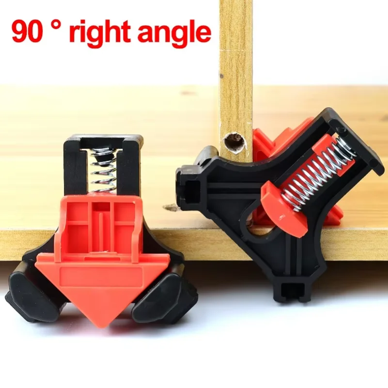4/1pcs 90 Degree Angle Clamps Woodworking Corner Clamp Right Angle Holder With Adjustable Tools For Wood Project Picture Frames