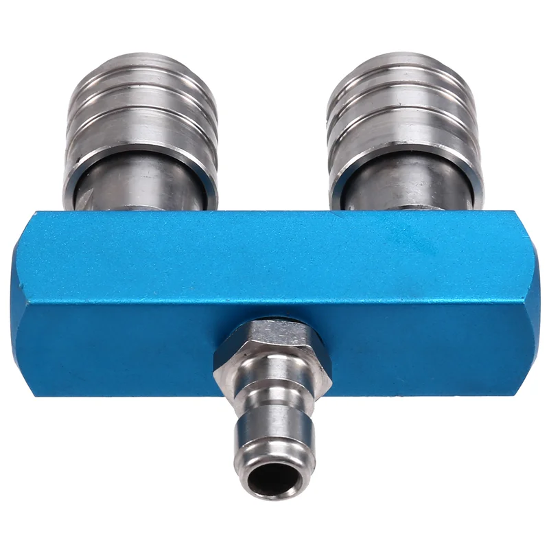 A69ehigh Pressure Dual Nozzle Cleaning Machine Dual Nozzle Self-Locking Dual Nozzle Adapter Rod Double Nozzle Adapter Rod