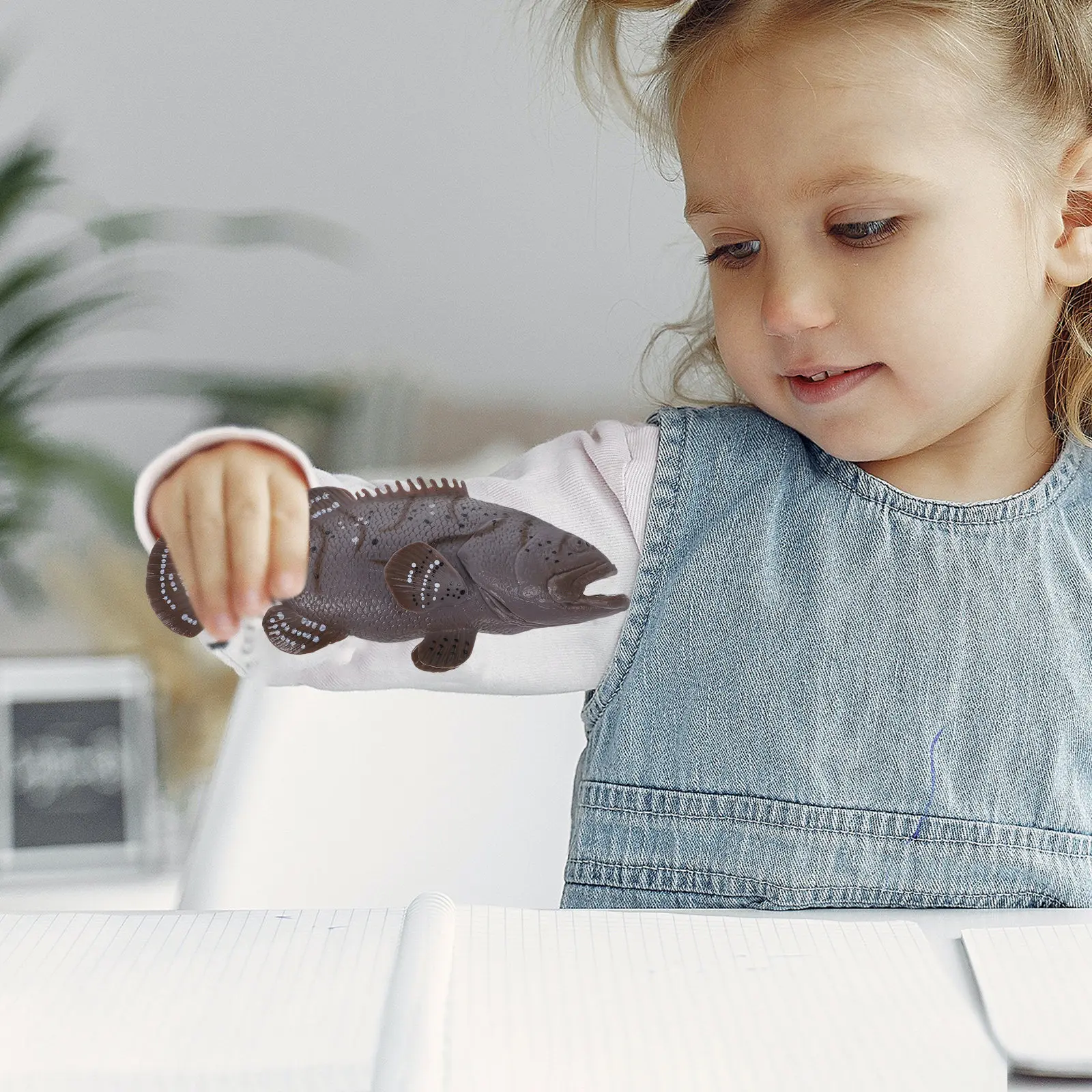 

Имитация морского групера: легкая пластиковая реалистичная декорация для подарков на день рождения, праздничных мероприятий, декора в морском стиле