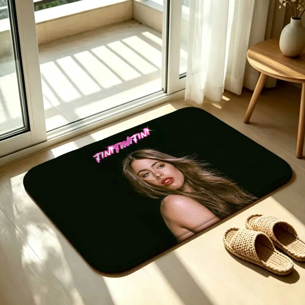 Tini T-Triple S-Stoessel Floor Mat Soft Non Slip for Entry Door Bathroom Indoor Home Decorative Carpet