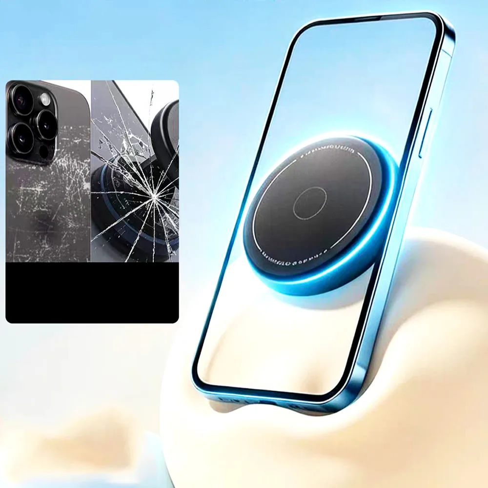 Silicone Magnetic Phone Holder For GWM Tank 300 2026 15.6 Inch Screen Anti-shake Car Phone Mount Comes With Magnetic Ring