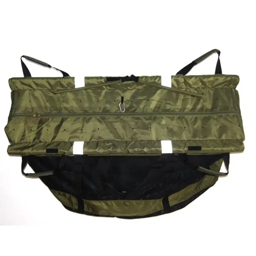 Wholesale Waterproof Portable Heavy Duty Large Capacity Oxford cloth carp fishing weight sling bags