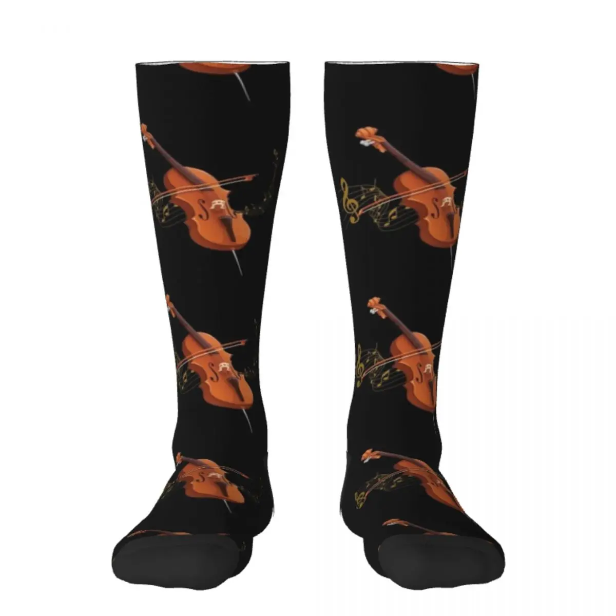 

Musical Instrument Cellist Cello Socks funny gift cotton Women's Socks Men's