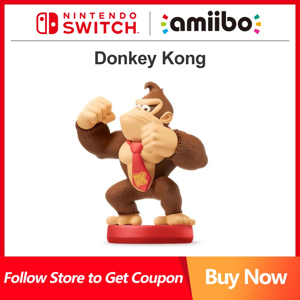 

Nintendo Switch Amiibo Donkey Kong for Nintendo Switch and Nintendo Switch OLED Game Interaction Model Super Mario Party Series