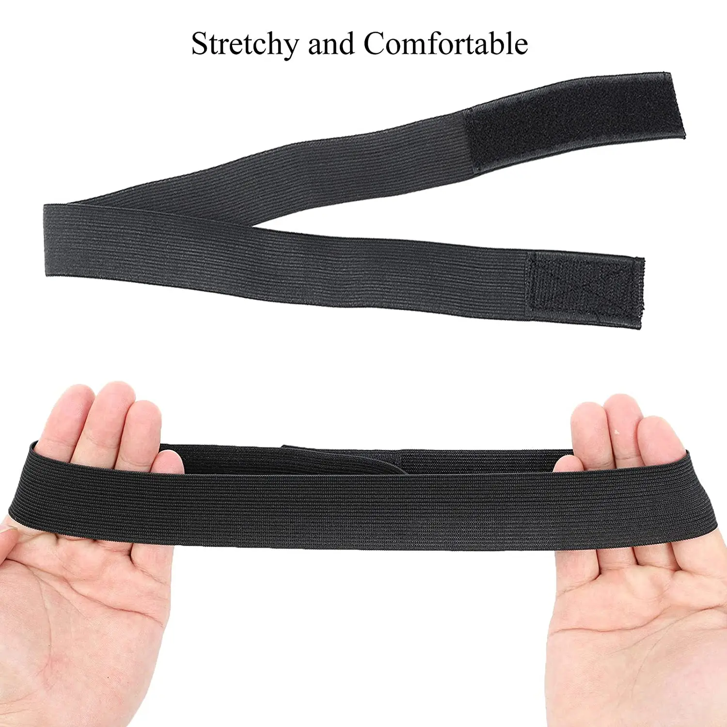Adjustable Elastic Wig Bands Set for Wig Edges Lace Melting Baby Hair Edge Wrap - 1/2/5/10 PCS Hair Accessories