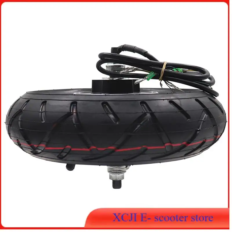 10 بوصة 48 فولت 500 واط فرش مكبح قرصي محور المحرك ل سكوتر كهربائي/دراجة قابلة للطي/مجموعة تحويل ترايك البضائع #4