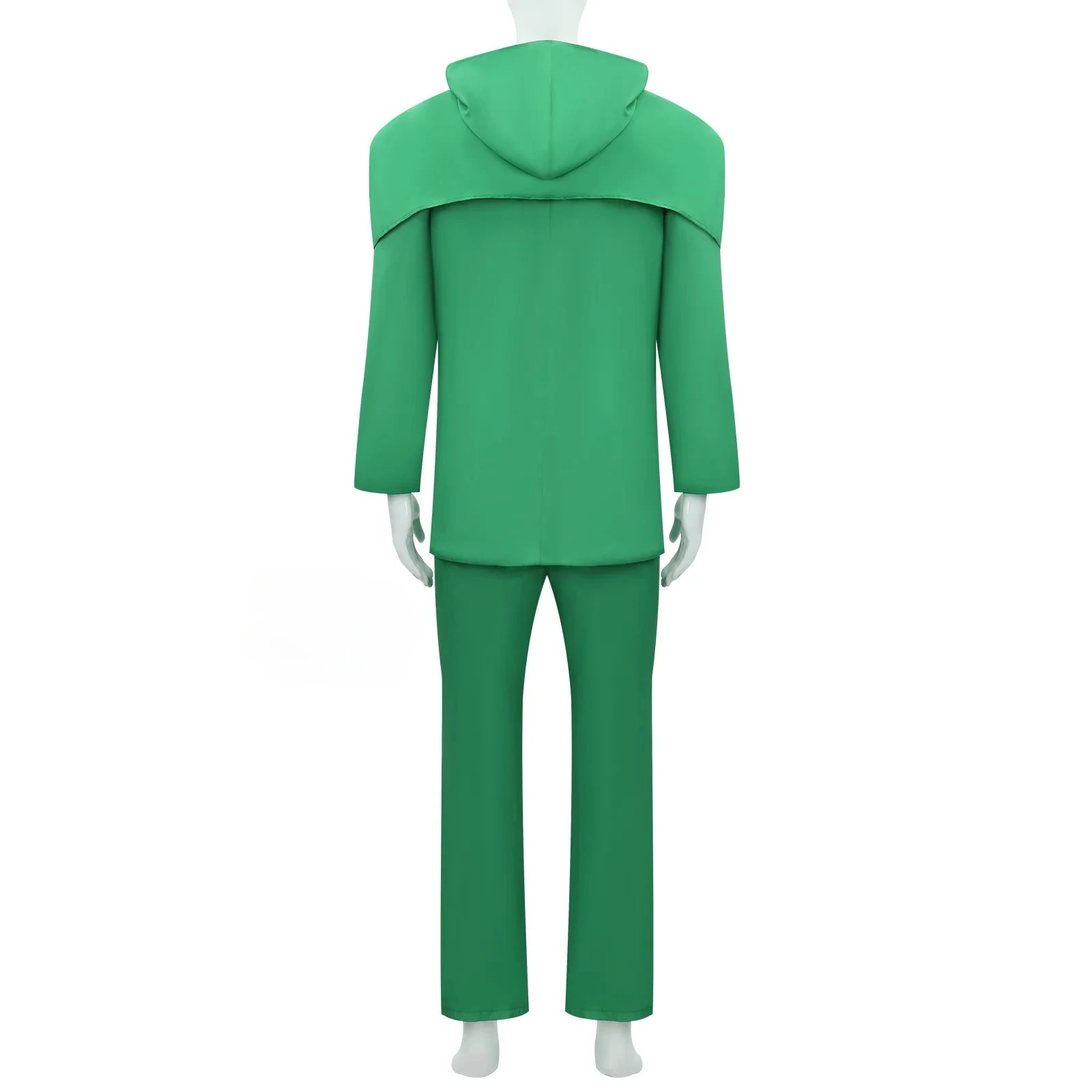 Костюм для косплея «Доктор Дом» для взрослых, унисекс, зеленая униформа, пальто, брюки, костюм на Хэллоуин, вечерние, рождественские, Comic-Con Live COS