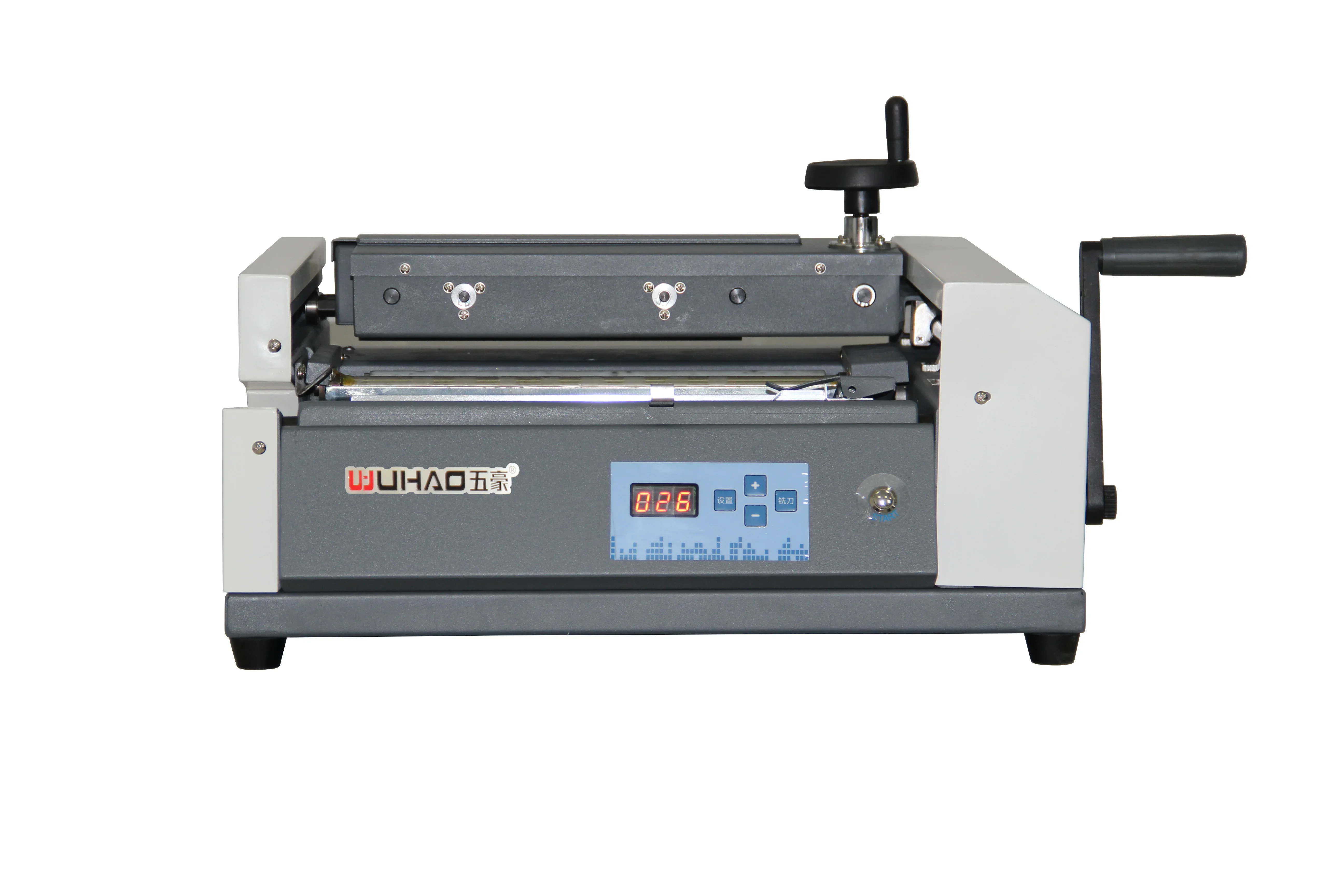 

PB380 Desktop Manual Glue Binding Machine Power by Electricity for Small Office Development Professional Book Binder