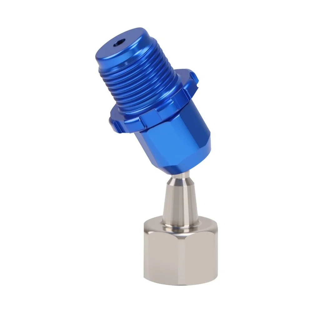Spray Machine Accessory Adjustable Joint with Bearing Design 180 Rotation for Smooth Direction Control Blue 9.1x5.4x12.5cm