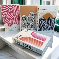 Bauhaus Boho Monet Luxe Decorative Books Book Decoration Fake Books Decor Storage Box Coffee Table Shlef Interior Room Ornaments