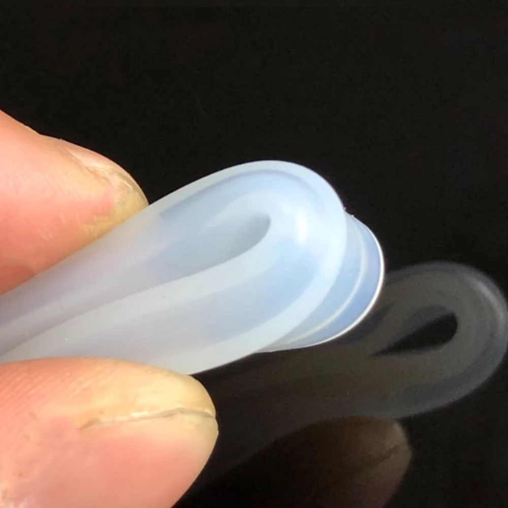 Transparent U-Shaped Edging Strip Silicone Sealing Strip Glass Table Anti-Collision Protection Strip High Temperature Resistant