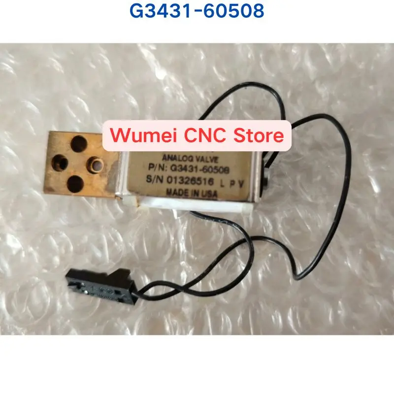 Second-hand Test OK G3431-60508 Solenoid Valve - Consult for Other Specifications Needed