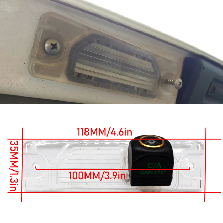 170 Degree 1920x1080P HD AHD CCD Car Vehicle Rear View Reverse Wide Angle Camera For Infiniti FX35 FX37 FX50 FX30D QX70 S51 Q70