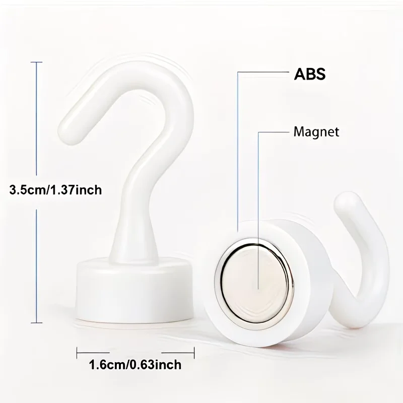 A Set of 6 Refrigerator Magnets Max Weighing 8 Pounds, Perfect for Use in The Kitchen, Home, Office, Garage, And on Cruise Ships