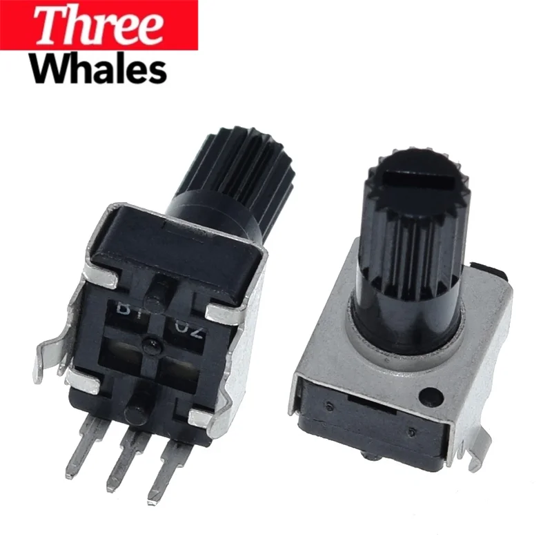 THR 10/20/50pcs Rv09 Vertical 12.5mm Shaft 1k 2k 5k 10k 20k  50k 100k 0932 Adjustable Resistor 9 Type 3pin Seal Potentiometer
