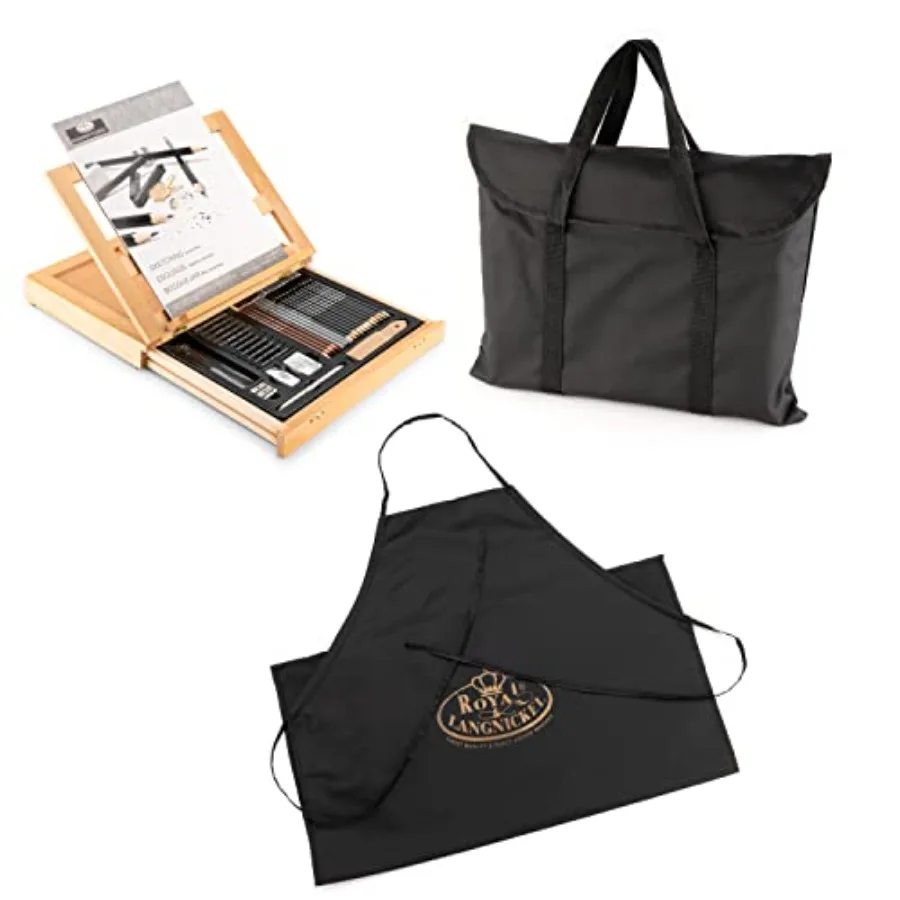 

Sketching Easel Art Set with Easy to Store Bag