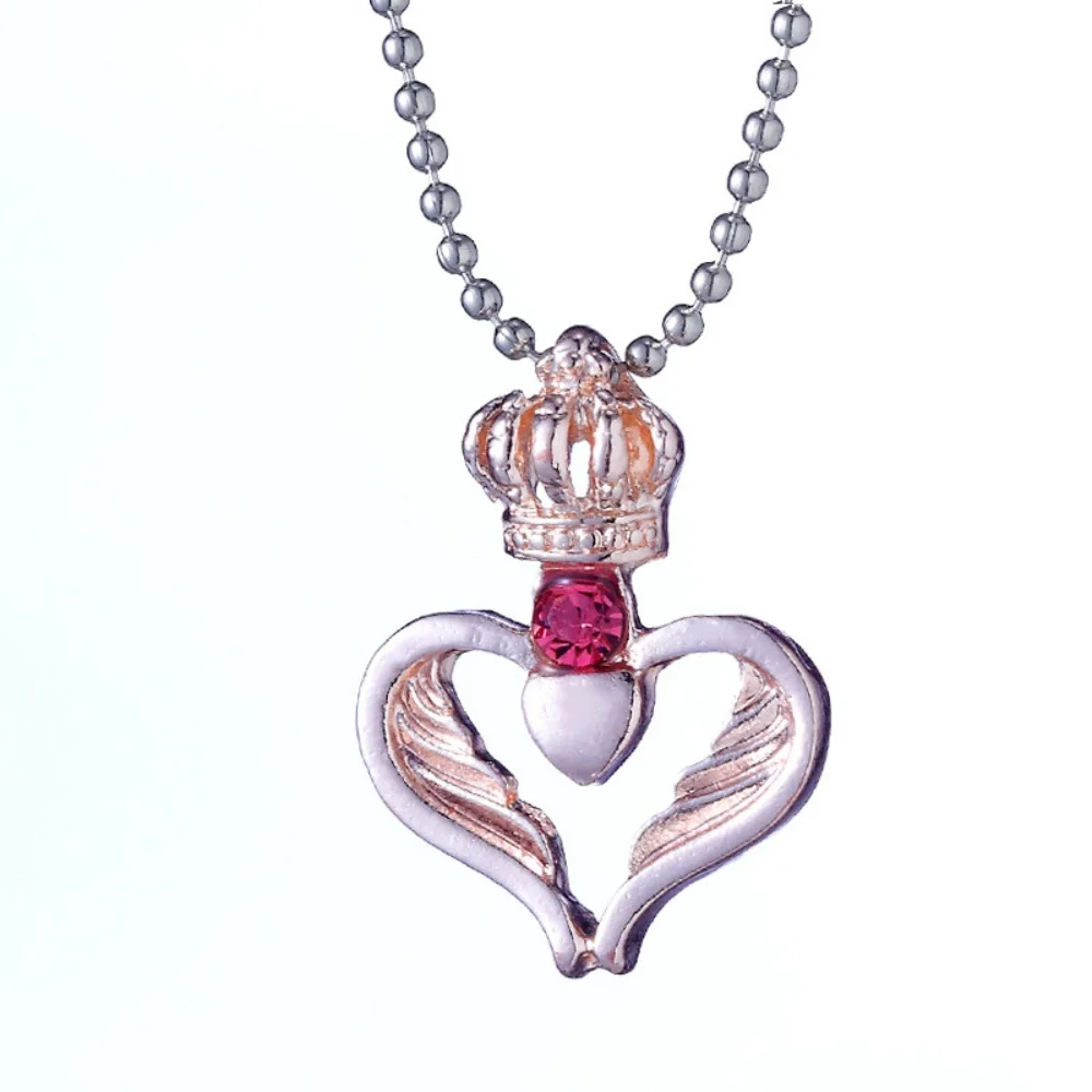 المعلقات زوجين للنساء الرجال هدية عيد الحب مجوهرات دروبشيبينغ عشاق الموضة لها الملك له الملكة تاج الرسالة القلائد #2