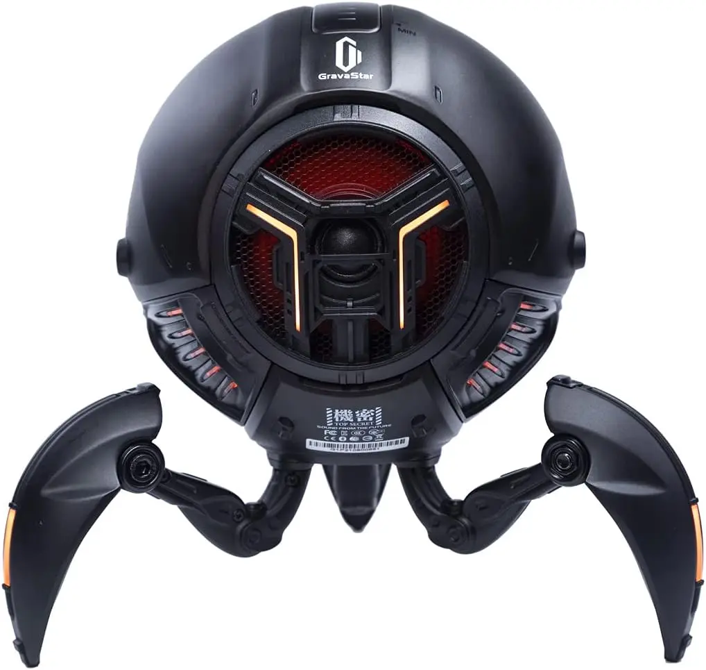 Mars G1 Pro Speaker Deep Bass Loud Stereo Sound Dual Speaker 15H Playtime 6 RGB Lights Dual Pairing